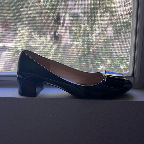 Black Patent leather Salvatore Ferragamo Heels - Picture 4 of 13